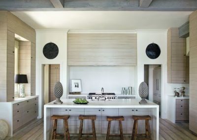 Natural Wood Modern Coastal Kitchen featured on My Design Chic